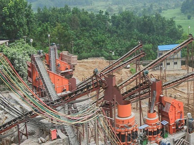 machineries required in setting up stone crusher plant