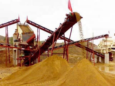 stone processing aggragate crushing line .